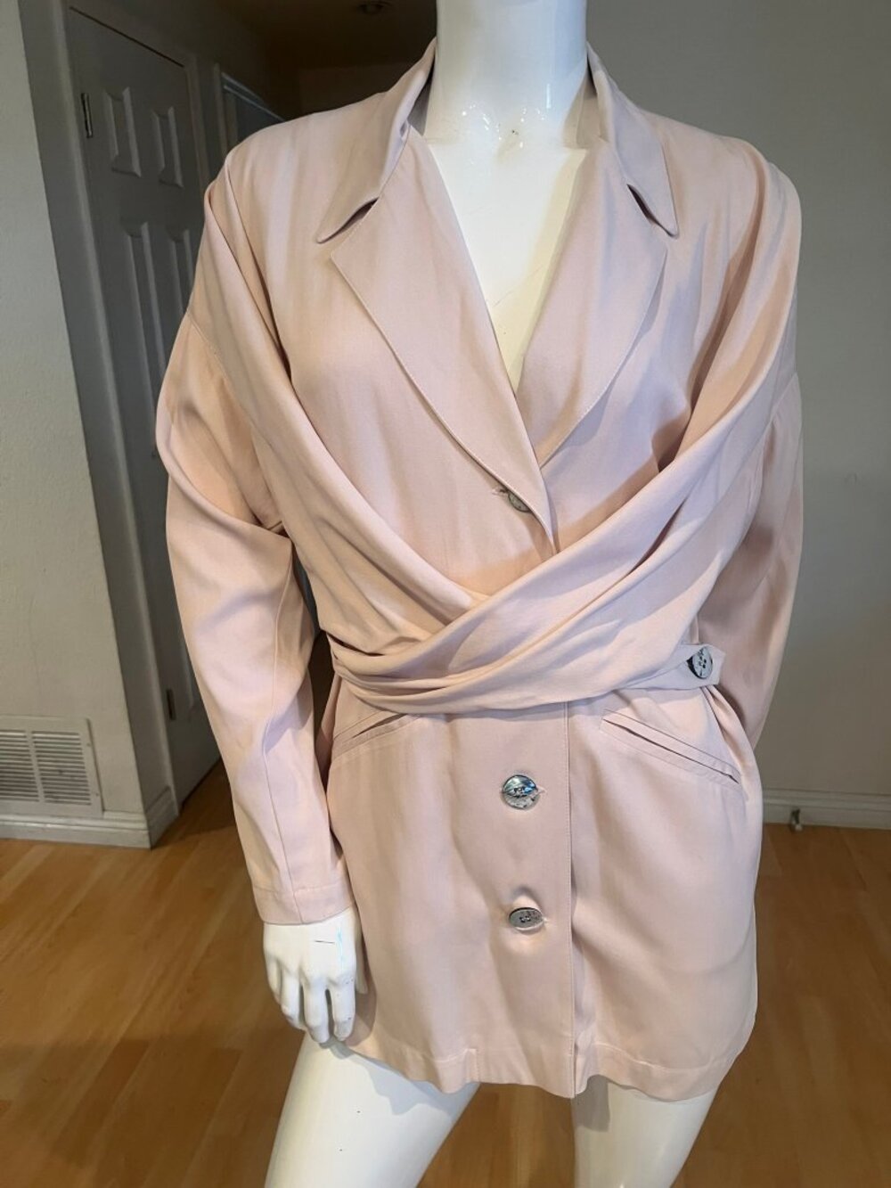 VINTAGE 90'S RATED R BIYA BY JOHNNY WAS ASYMMETRICAL BLAZER SIZE S SMALL